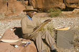 Albert Namatjira photograph by Pastor S.O. Gross 