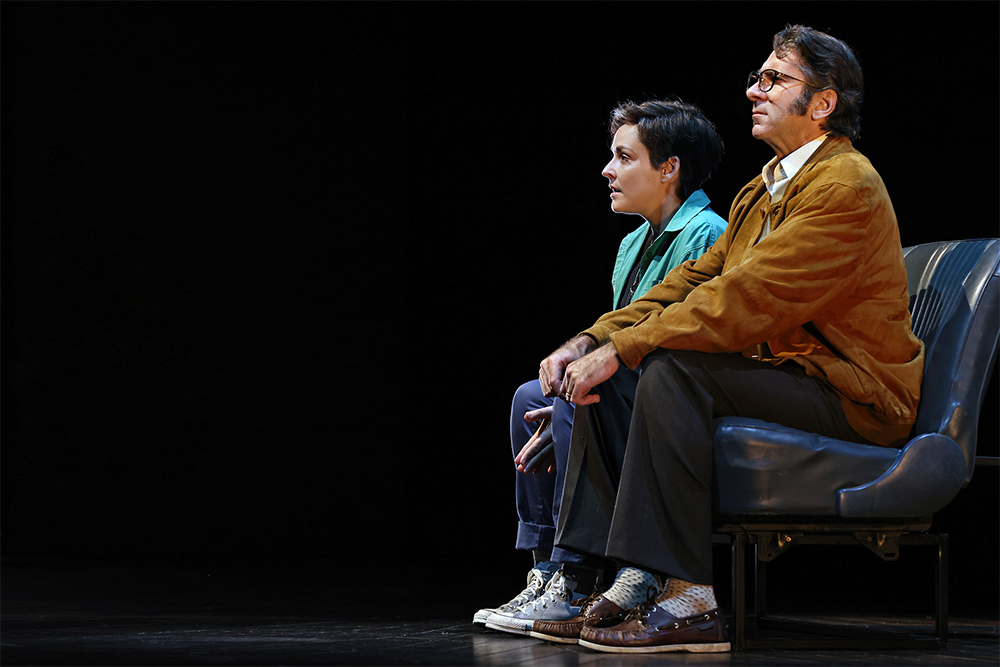 Lucy Maunder and Adam Murphy in Fun Home (photograph by Prudence Upton)