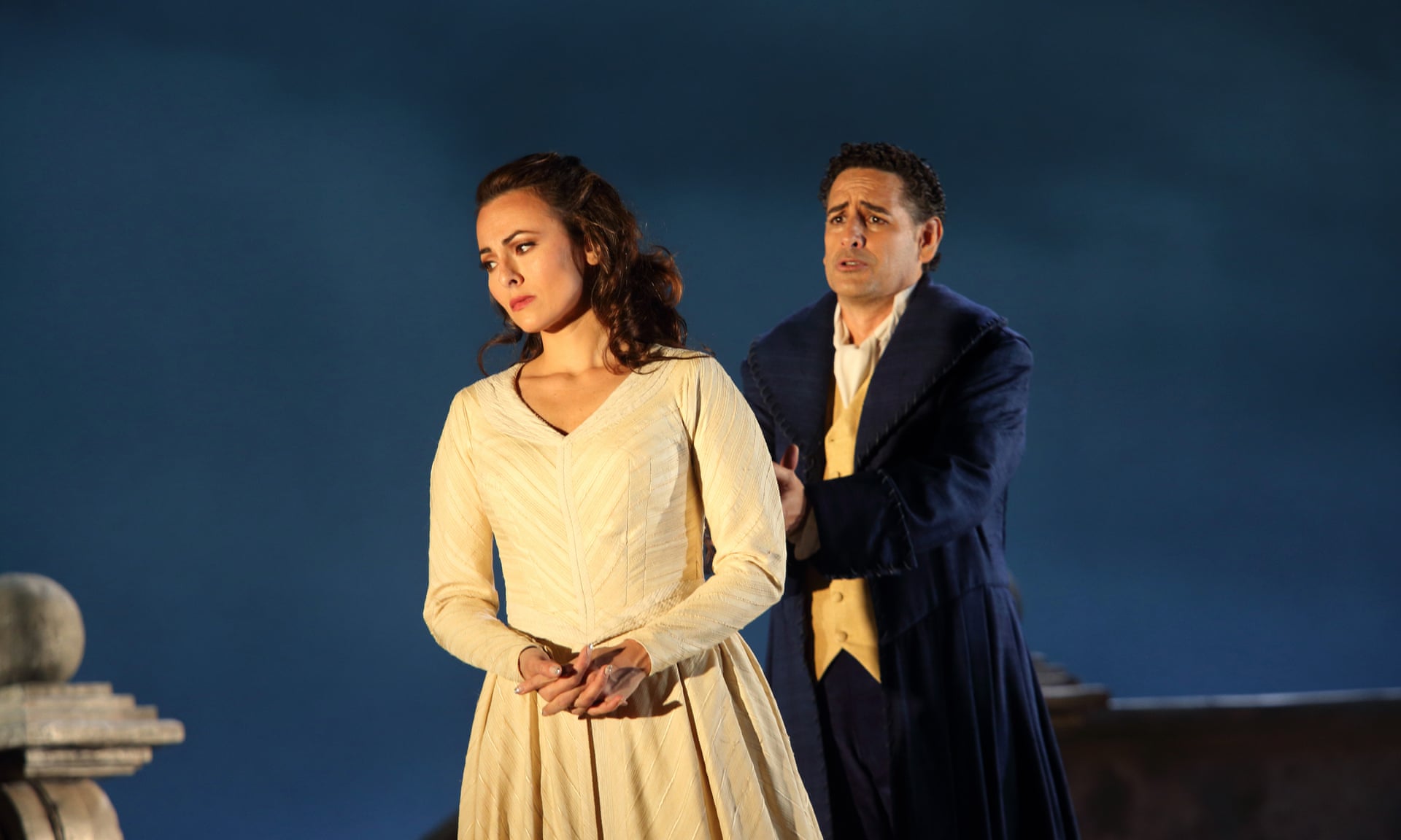 Isabel Leonard and Juan Diego Flórez in Werther at the Royal Opera House, London (photograph by Catherine Ashmore)