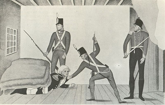 800px-The arrest of Bligh propaganda cartoon from around 1810