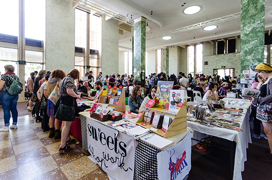 MCA Zine Fair 2014 Museum of Contemporary Art May 2014 photograph by Lucy Parahkina ABR Arts