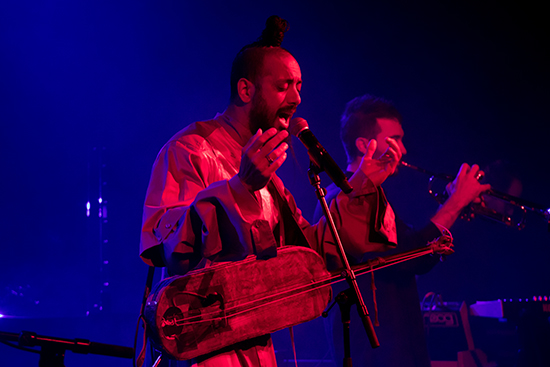 Ravid Kahalani and Yemen Blues perform at the 2018 Melbourne International Jazz Festival (Jai Lafferty)