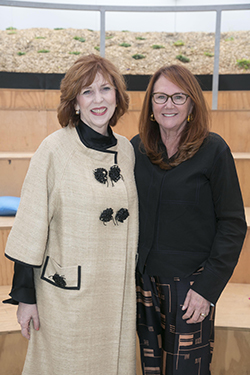 Professor Margaret Gardner and Naomi Milgrom