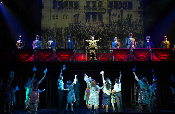 The Cast of Evita, Sydney 2018. (Photo by Jeff Busby)