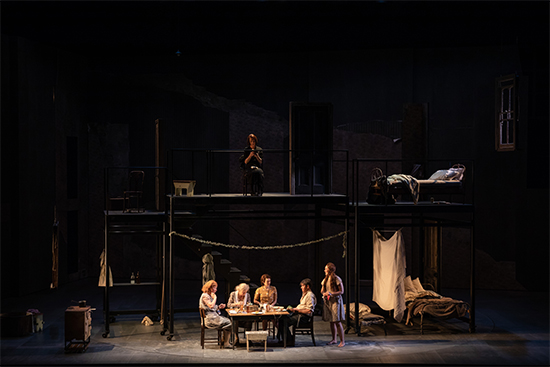 The cast of Sydney Theatre Company’s production of The Harp in the South (photo by Daniel Boud)