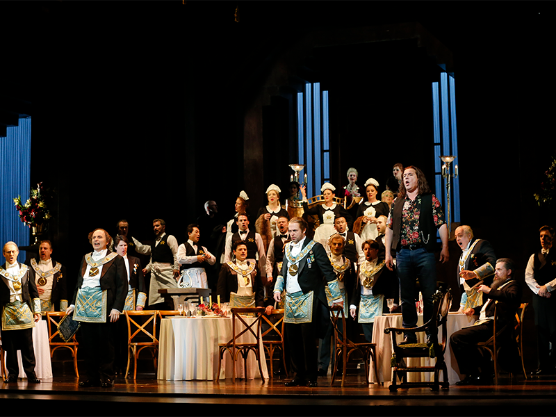 The cast of Die Meistersinger von Nürnberg photograph by Jeff Busby