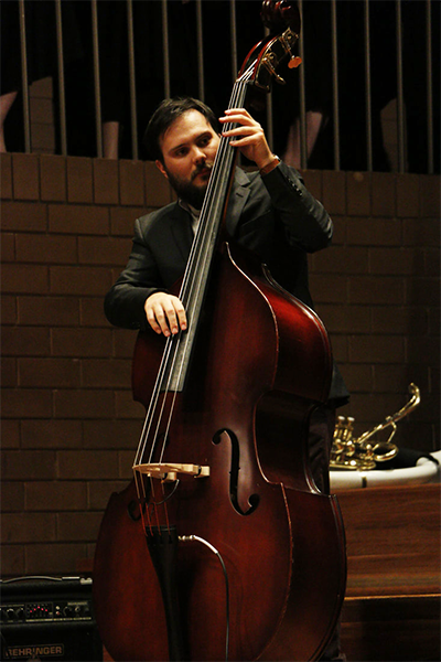 Artistic Director James Mustafa, who leads the newly formed Victorian Youth Jazz Collective.