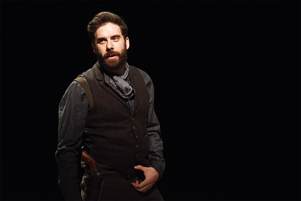 Sam Dundas as Ned Kelly in Ned Kelly (photograph by Toni Wilkinson)