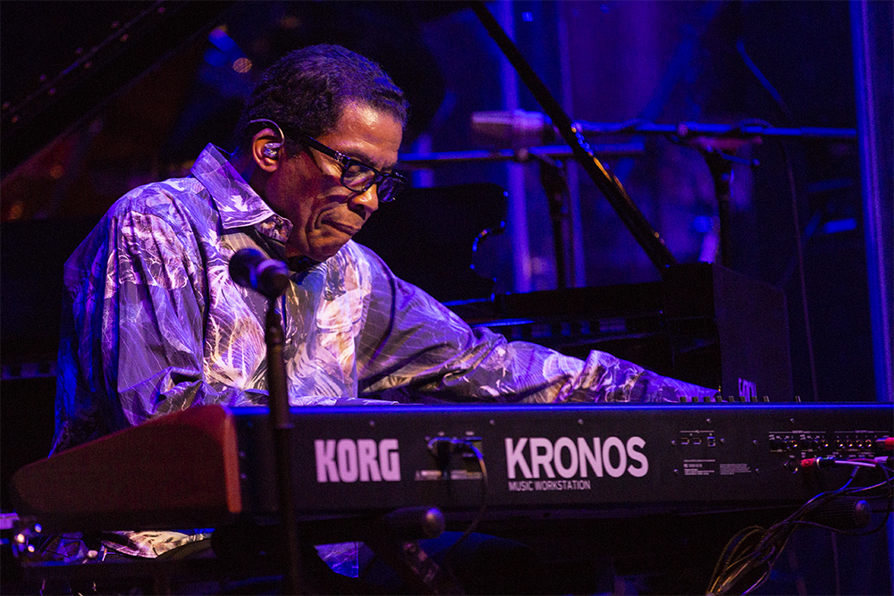 Herbie Hancok at the 2019 Melbourne International Jazz Festival (photography by Anna Madden)