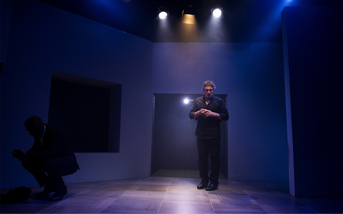 Joe Petruzzi as Cantona in Prayer Machine (photograph by Jodie Hutchinson)