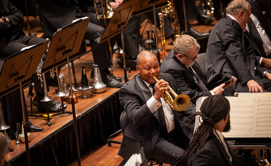 Wynton Marsalis in All Rise (photograph by Nico Photography).