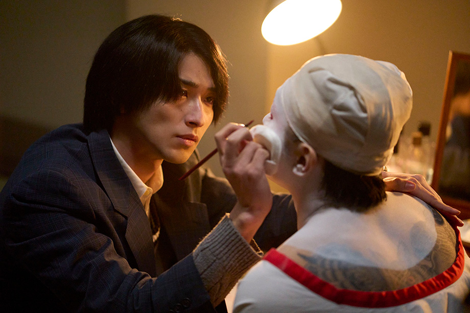 Ryûsei Yokohama as Shunsuke Ōgaki in ‘Kokuhō’ (photograph courtesy of Palace Films)