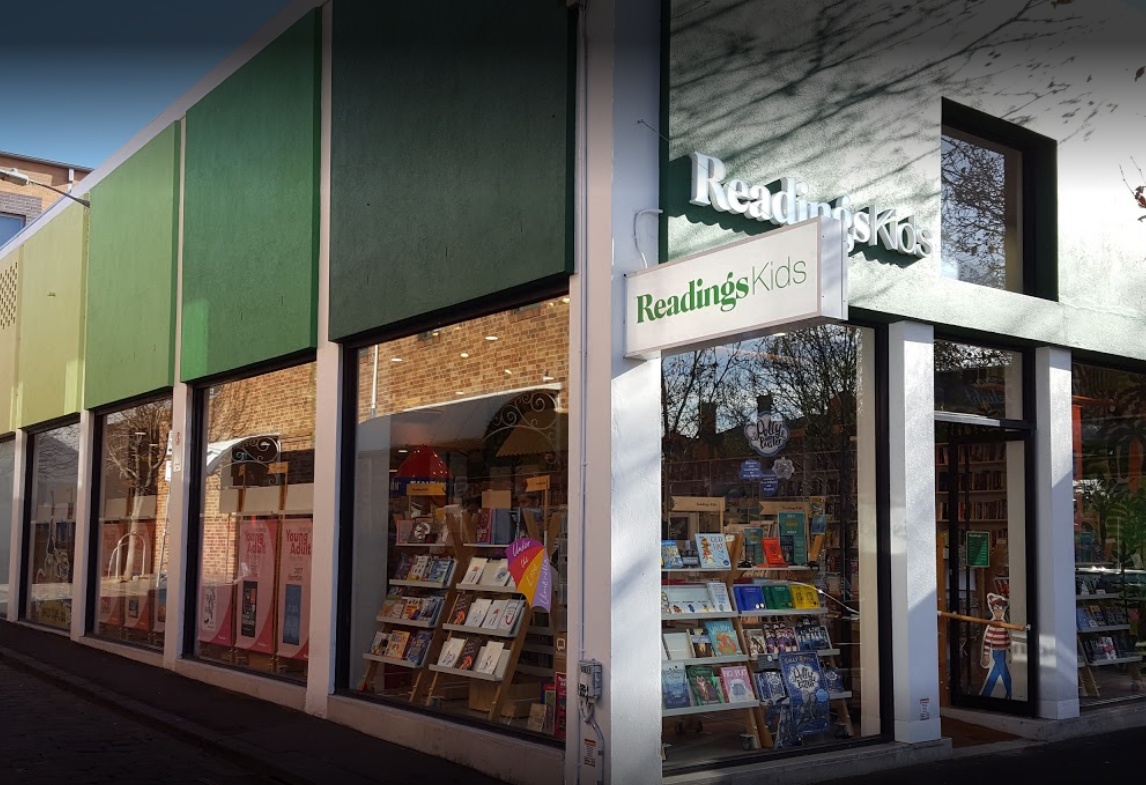 Readings Kids Carlton on Lygon Street, Melbourne (photograph by Jean Pierre/Google Maps)