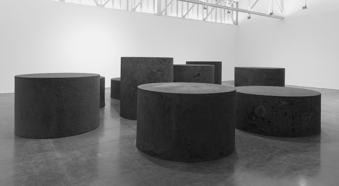 Richard Serra, Nine, 2019 (photograph via Gagosian)
