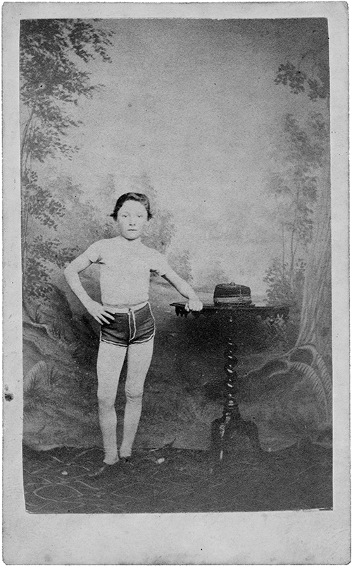 Master Johnny Day, Australian Champion Pedestrian c.1866 by an unknown artist (National Portrait Gallery of Australia)