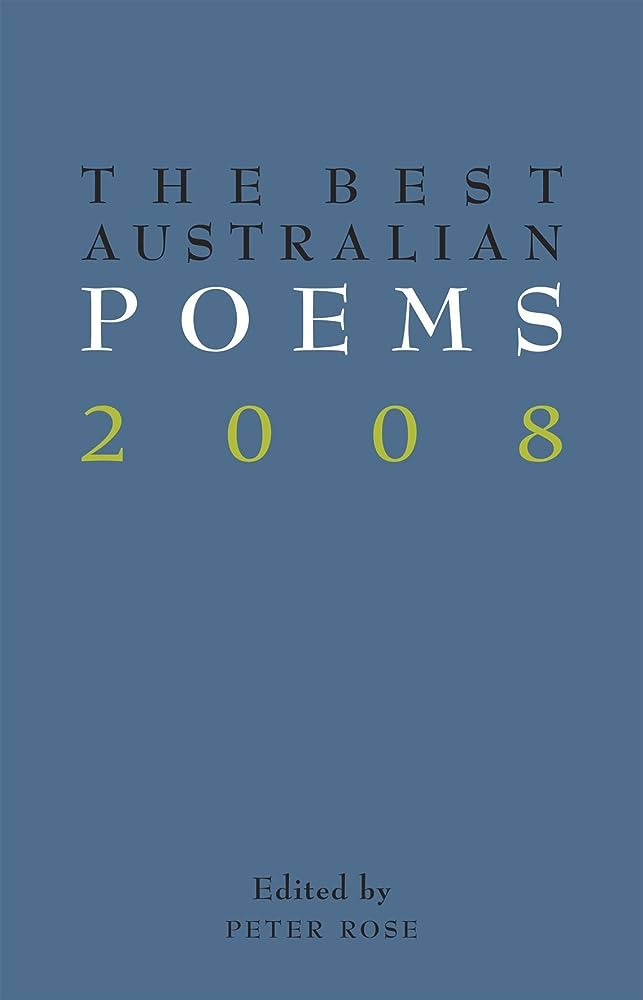 The Best Australian Poems 2008