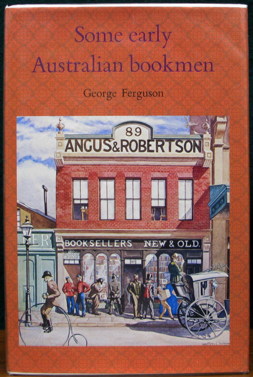 Some Early Australian Bookmen