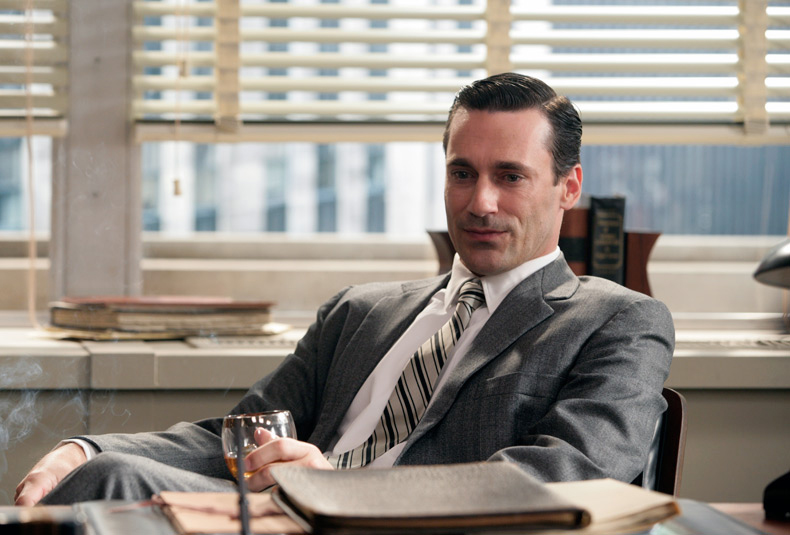 Jon Hamm as Don Draper in Mad Men (AMC)
