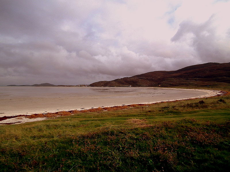 Isle of Barra, Western Isles Scotland (photograph by calflier001 via Wikimedia Commons)