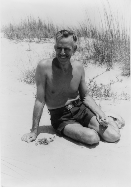 Eugene ONeill at Sea Island Bend (Library of Congress, Van Vechten Collection, via Wikimedia Commons)