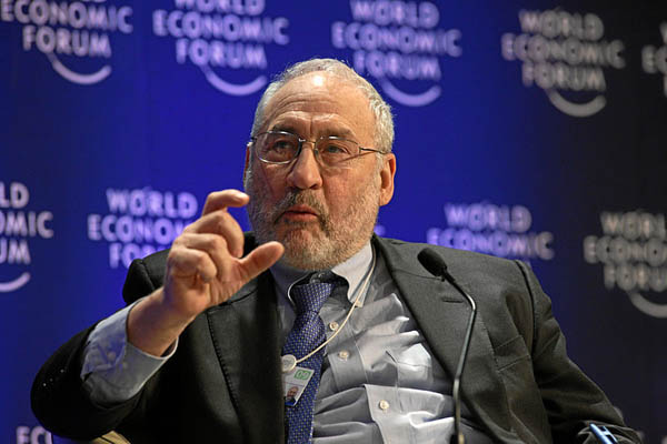 Joseph E. Stiglitz at the World Economic Forum Annual Meeting Davos, 2009 (courtesy of the World Economic Forum via Wikimedia Commons)
