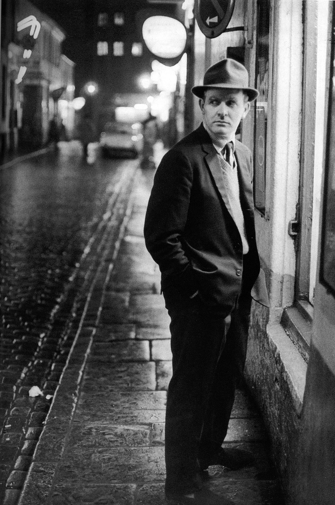 David Cornwell posing as a spy in London in 1964  for Life magazine shortly after being outed as the author  of The Spy Who Came in From the Cold  (Ralph Crane/The LIFE Picture Collection/Getty Images)