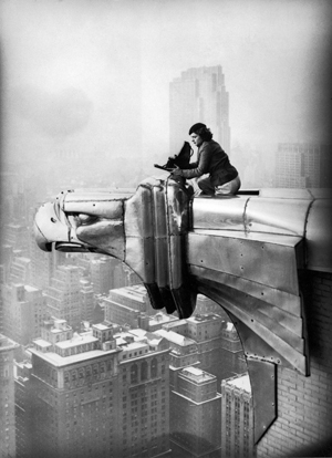 Oscar Graubner Margaret Bourke-White atop the Chrysler Building New York 1934