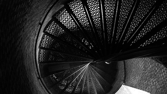 Pensacola lighthouse spiral staircase 550