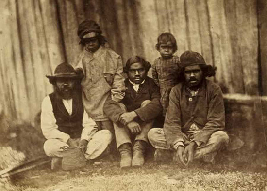 Aboriginal farmers at Franklinford 1858 ABR Online