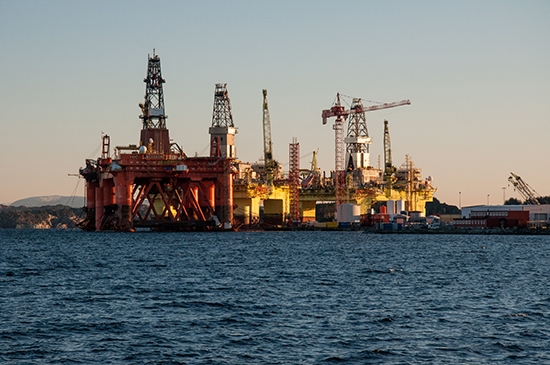 Norway Oil Rigs at Coast Center Base outside Bergen 24172112301 550