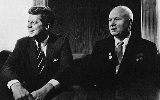 John F. Kennedy Nikita Khruchchev 1961 ABR Online