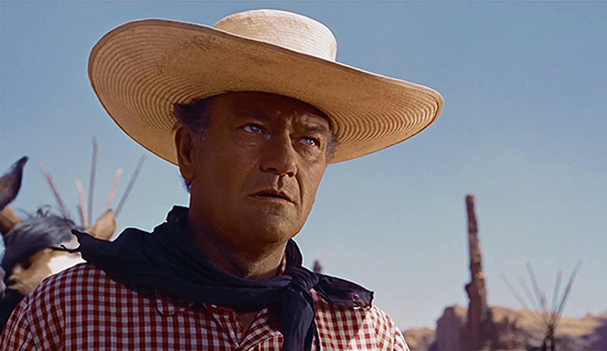 John Wayne in The Searchers 1956 C.V. Whitney Pictures