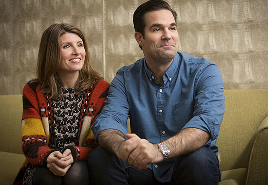 Sharon Hogan and Rob Delaney in Catastrophe