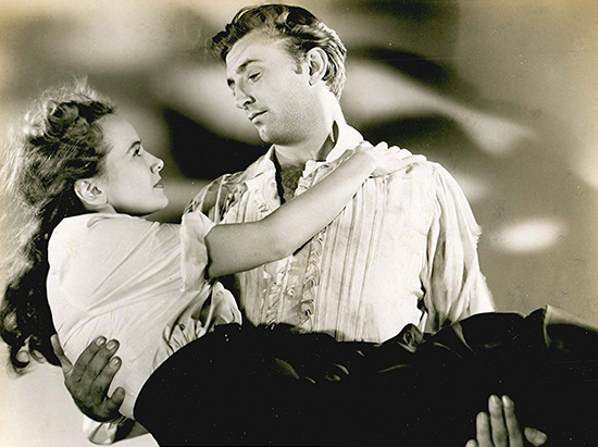 Teresa Wright and Robert Mitchum in Pursued 1947 United States Pictures Warner Bros