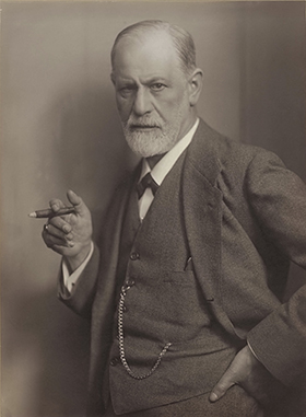 Sigmund Freud by Max Halberstadt Wikimedia Commons