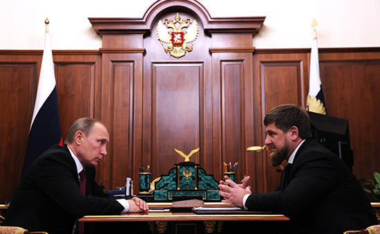 Vladimir Putin and Ramzan Kadyrov ABR Online
