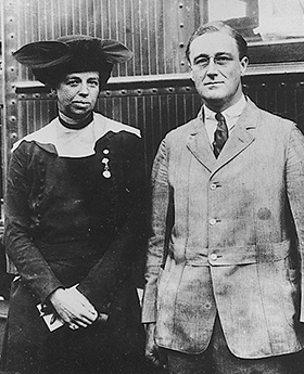 Franklin D Roosevelt and Eleanor Roosevelt 1920