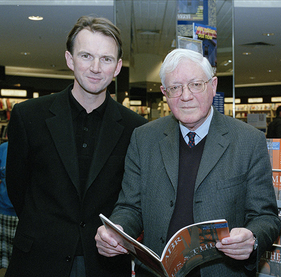 Peter Rose and Peter Porter 2002