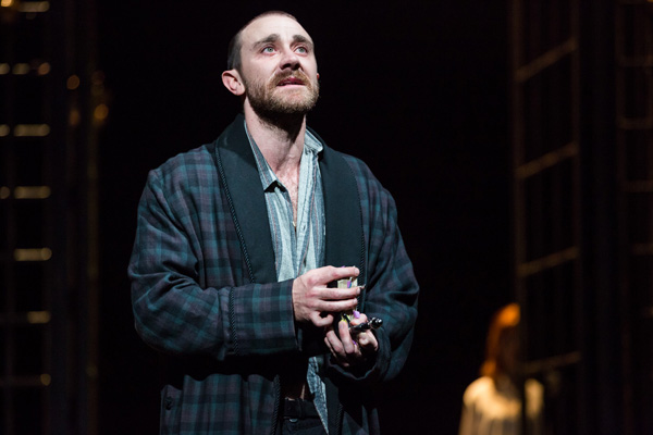 Josh McConville as Hamlet (photograph by Daniel Boud)