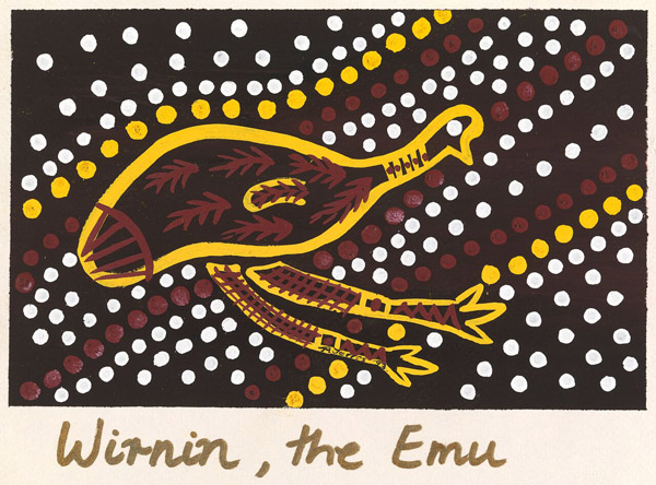 Pat Torres, Wirnin, the Emu, 1993 (National Gallery of Victoria, Melbourne)