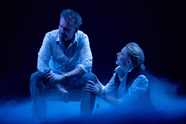 Richard Roxburgh and Cate Blanchett in Sydney Theatre Company’s The Present (photograph by Lisa Tomasetti)