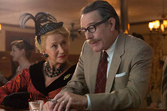 Helen Mirren and Bryan Cranston in Trumbo