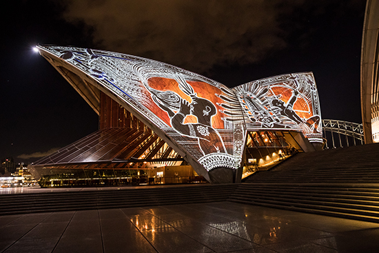 Badu Gili Sydney Opera House credit Daniel Boud 550