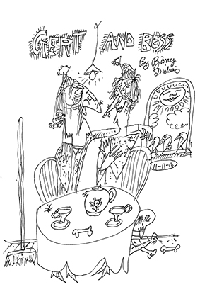 Barrys Gert and Bess Cartoon ABR Arts