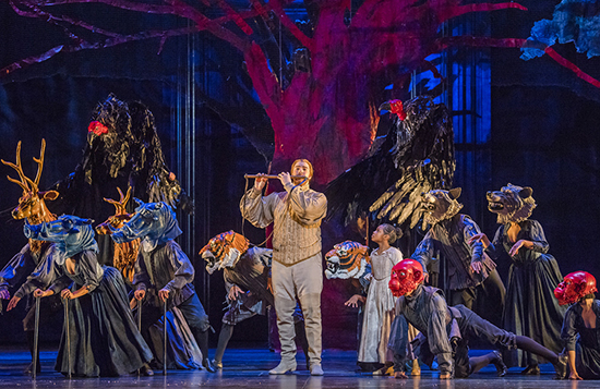 Die Zauberflote ROH Mauro Peter as Tamino in Die Zauberflöte Royal Opera House photograph by Tristram Kenton