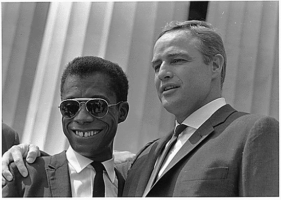James Baldwin Brando Civil Rights March 1963