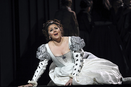 Otello Maria Agresta as Desdemona in Otello The Royal Opera 2017 ROH. Photograph by Catherine Ashmore