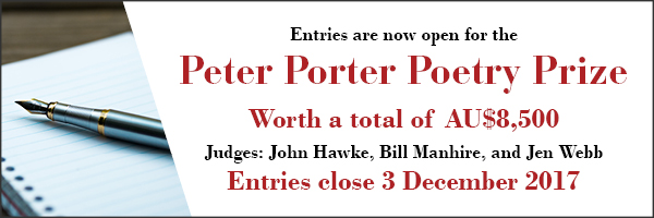 Porter Prize AA e news ad August
2017