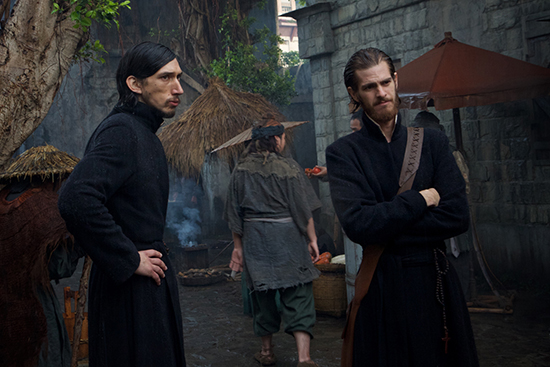 Silence Adam Driver Andrew Garfield