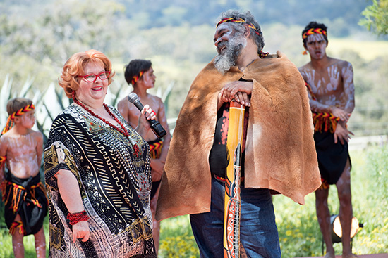 Magda Szubanski and Kelton Pell in Three Summers